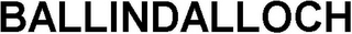 BALLINDALLOCH
