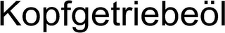 KOPFGETRIEBEÖL