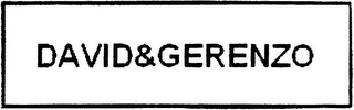 DAVID&GERENZO