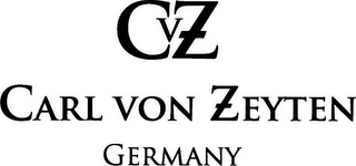CVZ CARL VON ZEYTEN GERMANY