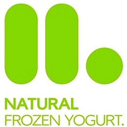 NATURAL FROZEN YOGURT.