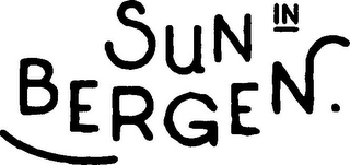 SUN IN BERGEN.
