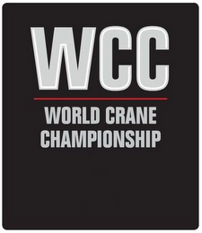 WCC WORLD CRANE CHAMPIONSHIP