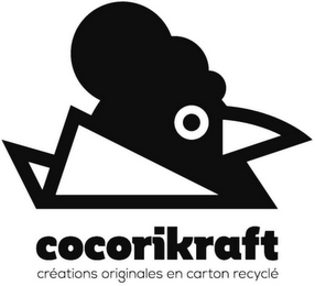 COCORIKRAFT CRÉATIONS ORIGINALES EN CARTON RECYCLÉ