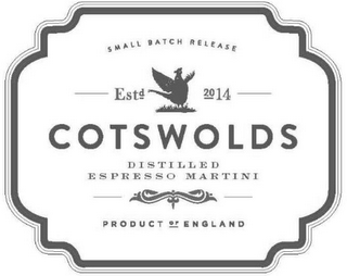 EST 2014 COTSWOLDS DISTILLED ESPRESSO MARTINI