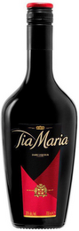 TIA MARIA DARK LIQUEUR SINCE 1947 20%ALC./VOL. 700MLE