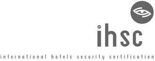 IHSC INTERNATIONAL HOTELS SECURITY CERTIFICATION