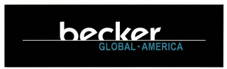 BECKER GLOBAL-AMERICA