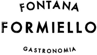 FONTANA FORMIELLO GASTRONOMIA