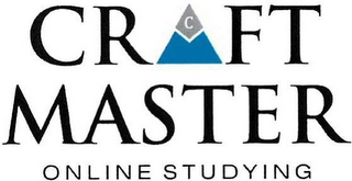 CRAFT MASTER ONLINE STUDYING