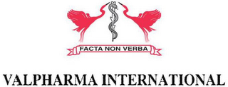VALPHARMA INTERNATIONAL FACTA NON VERBA
