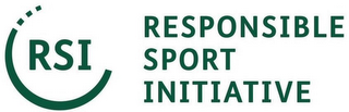 RSI RESPONSIBLE SPORT INITIATIVE