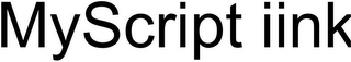 MYSCRIPT IINK