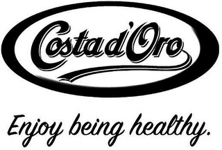 COSTA D'ORO ENJOY BEING HEALTHY.