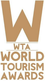 W WTA WORLD TOURISM AWARDS