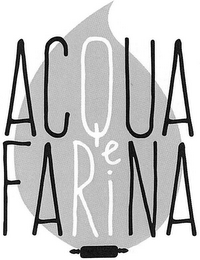 ACQUA E FARINA