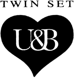 TWIN SET U&B