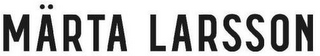 MÄRTA LARSSON