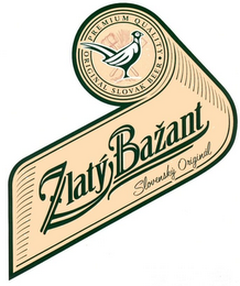 ZLATY BAZANT SLOVENSKY ORIGINAL  ORIGINAL SLOVAK BEER PREMIUM QUALITY