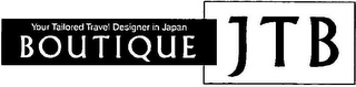 YOUR TAILORED TRAVEL DESIGNER IN JAPAN BOUTIQUE JTB