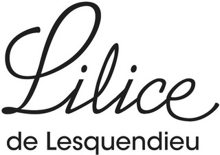 LILICE DE LESQUENDIEU