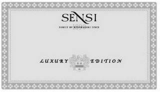 SENSI FAMILY OF WINEMAKERS SINCE 1890 LUXURY EDITION