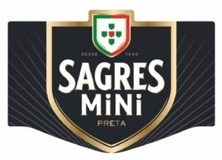 SAGRES MINI PRETA DESDE 1940