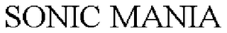 SONIC MANIA
