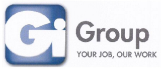 GI GROUP YOUR JOB, OUR WORK