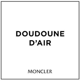 DOUDOUNE D'AIR MONCLER