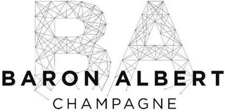 BA BARON ALBERT CHAMPAGNE