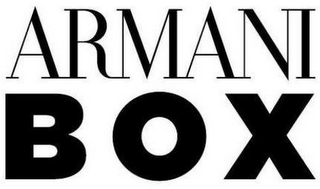 ARMANI BOX