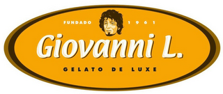 FUNDADO 1961 GIOVANNI L. GELATO DE LUXE