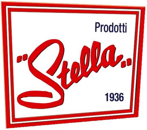 PRODOTTI "STELLA" 1936