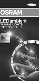 OSRAM LEDAMBIENT TUNING LIGHTS EXTENSION KIT RGB