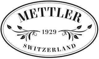 METTLER 1929 SWITZERLAND