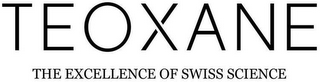 TEOXANE THE EXCELLENCE OF SWISS SCIENCE