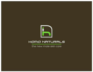HOMO NATURALS THE NEW MALE SKIN CARE