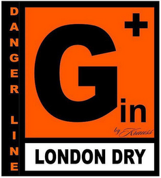 DANGER LINE GIN BY KRAUSS LONDON DRY +