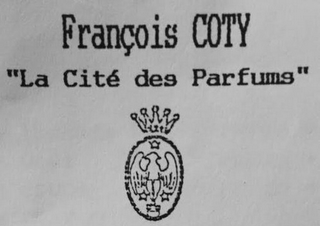 FRANÇOIS COTY "LA CITÉ DES PARFUMS"