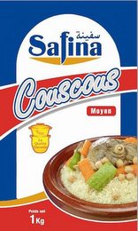 SAFINA COUSCOUS MOYEN LA QUALITÉ GARANTIE POIDS NET 1 KG