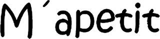 M'APETIT