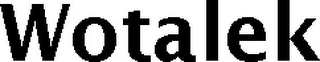 WOTALEK