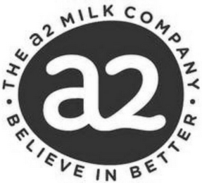 ·THE A2 MILK COMPANY· BELIEVE IN BETTER