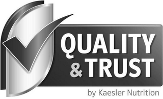 QUALITY & TRUST BY KAESLER NUTRITION