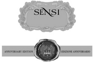 SENSI DAL 1890 ANNIVERSARY EDITION EDIZIONE ANNIVERSARIO