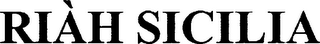 RIÀH SICILIA