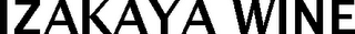 IZAKAYA WINE