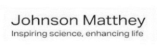 JOHNSON MATTHEY INSPIRING SCIENCE, ENHANCING LIFE