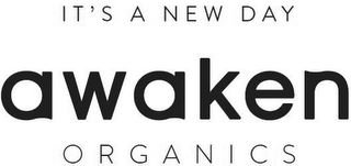 IT'S A NEW DAY AWAKEN ORGANICS
